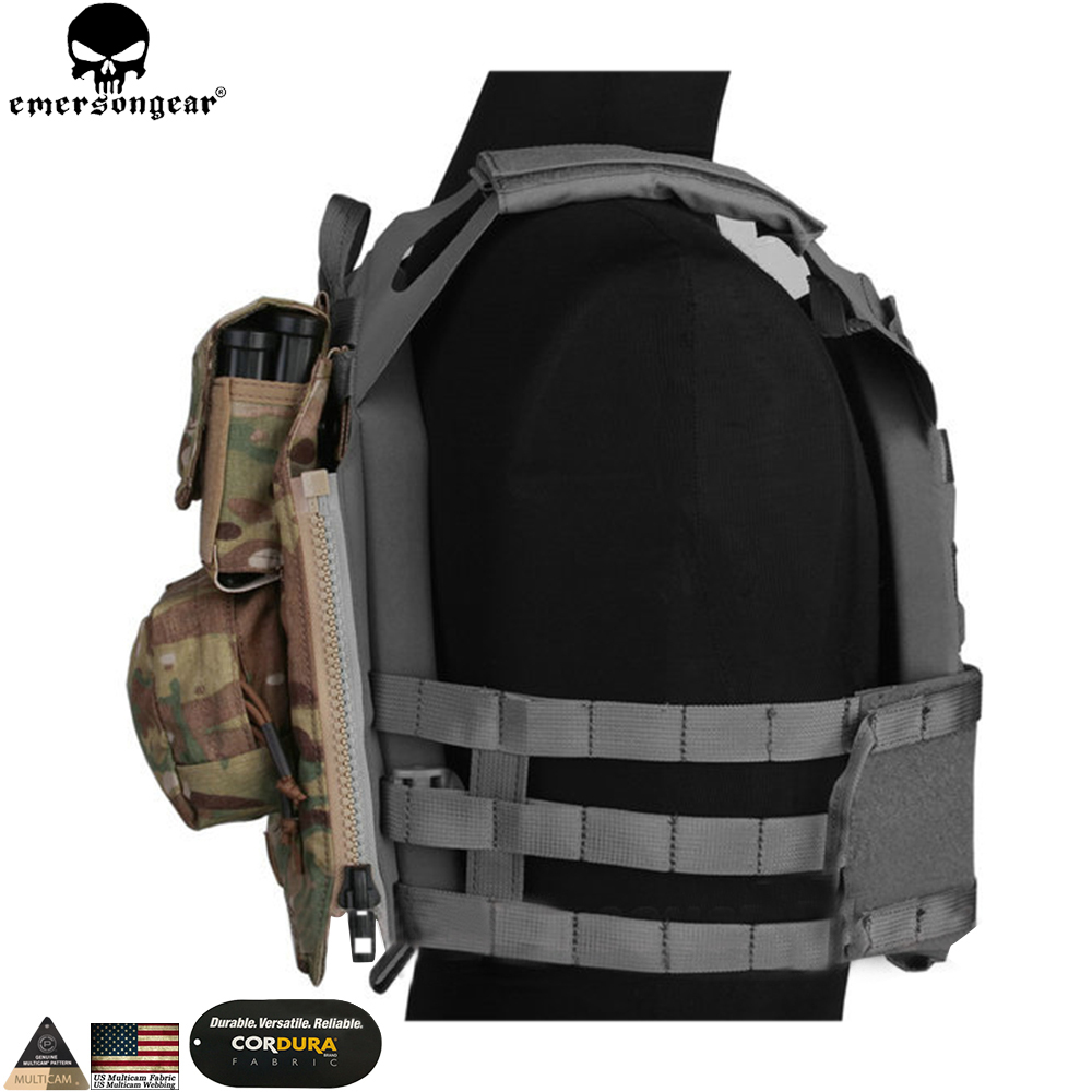 Emerson Molle Zipon Panel Pack Mag Pouch Plate Carrier Bag For AVS CPC JPC 2.0 eBay
