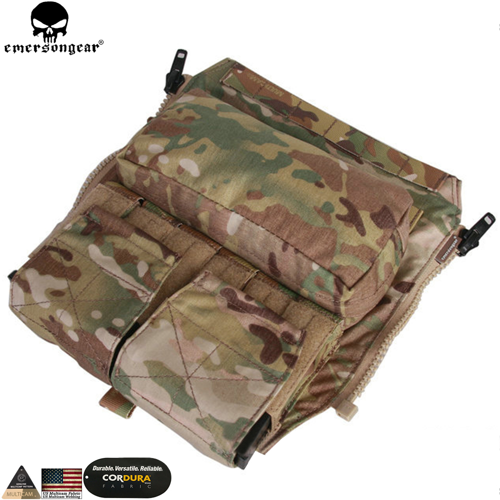 Emerson Molle Zipon Panel Pack Mag Pouch Plate Carrier Bag For AVS CPC JPC 2.0 eBay