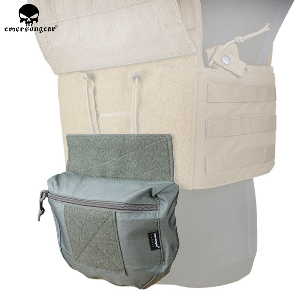 Emerson Tactical Drop Pouch Fanny Pack Tool Organizer Bag For Plate