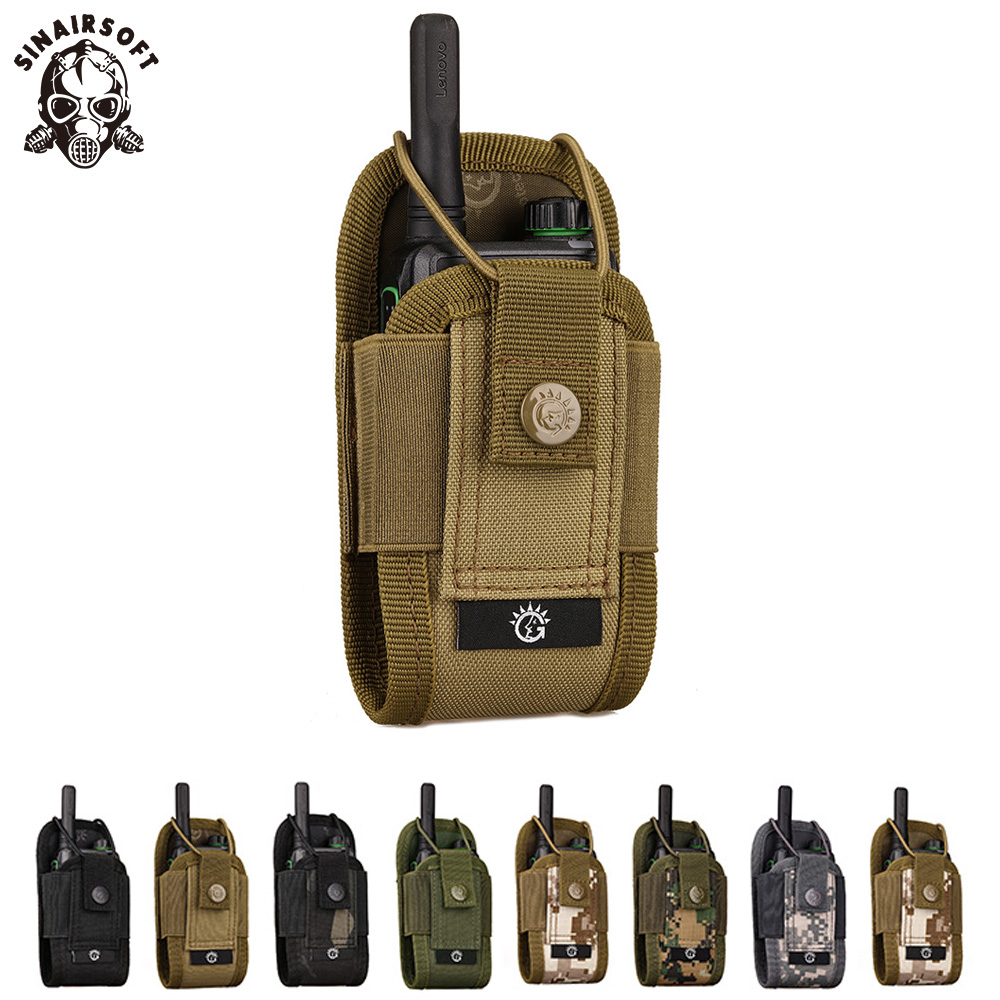 Tactical Molle Walkie Talkie Bag Radio Pouch Holder Universal Outdoor Military