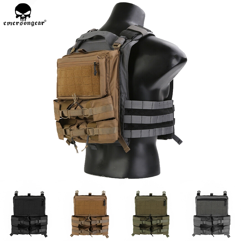 Emerson Tactical Banger BackPack Back Panel Vest Plate Carriers For LBX ...