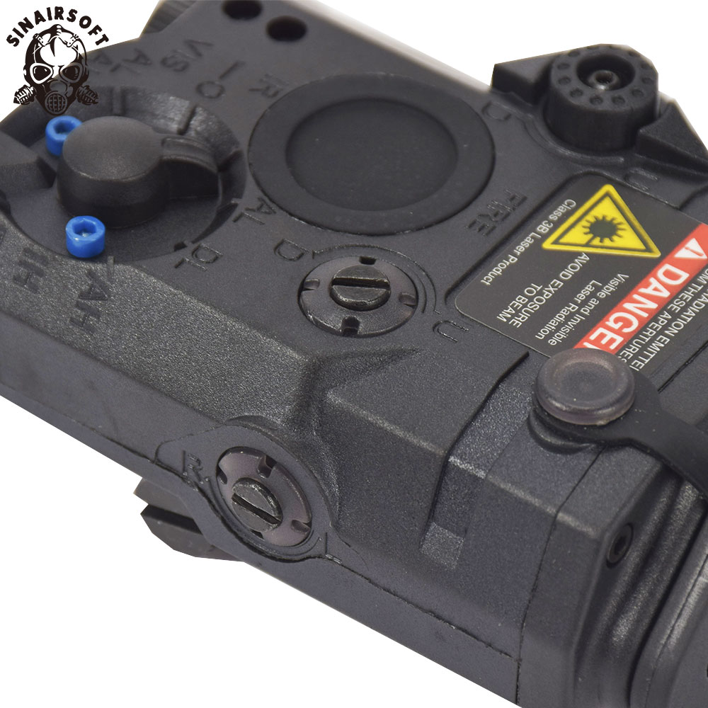 Tactical PEQ15 Red Laser White Light Device LED Flashlight IR ATPIAL Airsoft BK eBay
