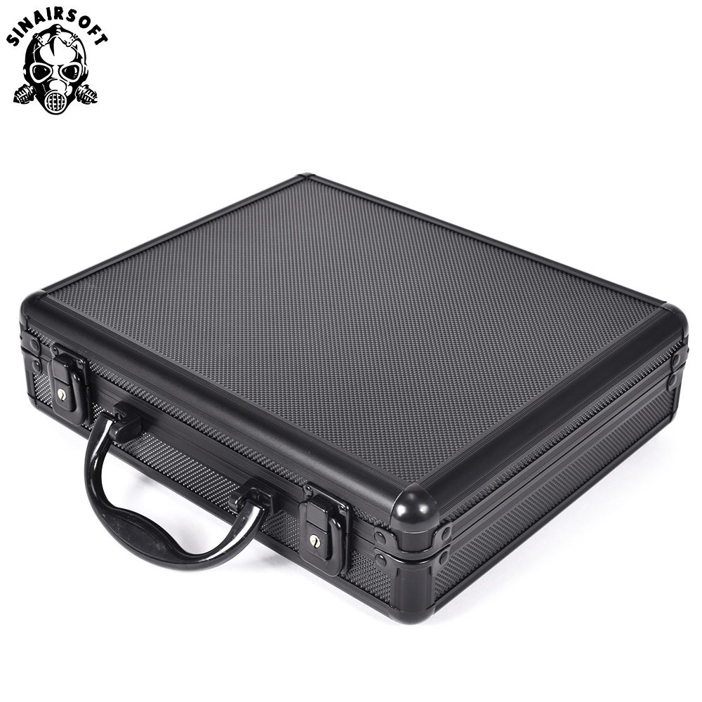 Tactical Storage Box Set For GLOCK ABS Pistol Padded Foam Lining