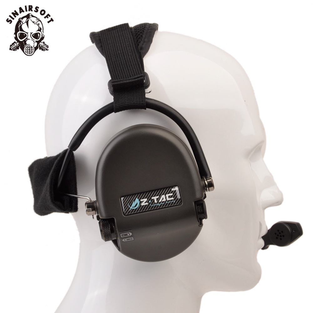 Z-TAC Tactical Anti Noise Neckband Headset TCI Liberator II Headphone ...