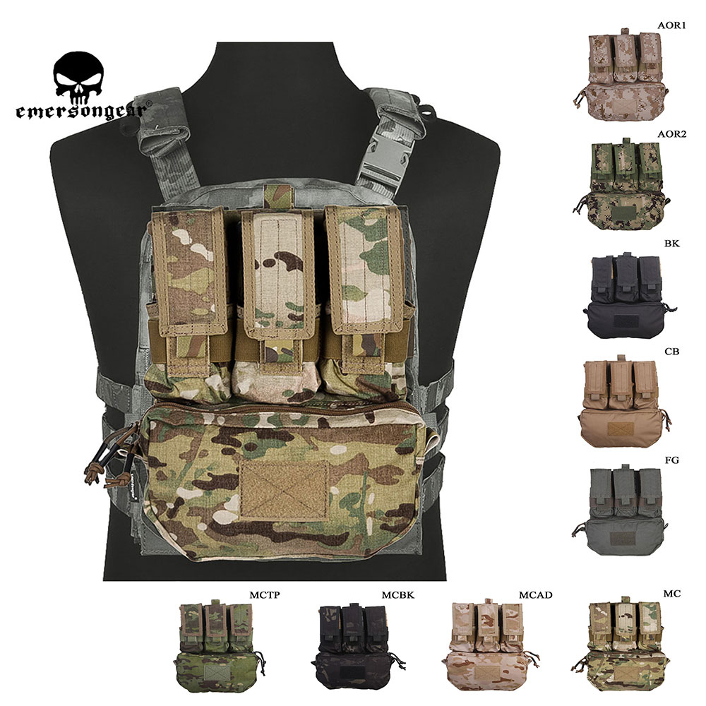 Sac Tactique Emerson MOLLE – Panneau Arrière Avec Pochettes Mag, Neuf