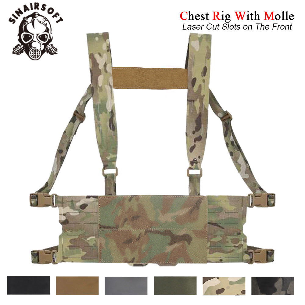 Universal Chest Rig Harness, Laser-Cut Chest Rig