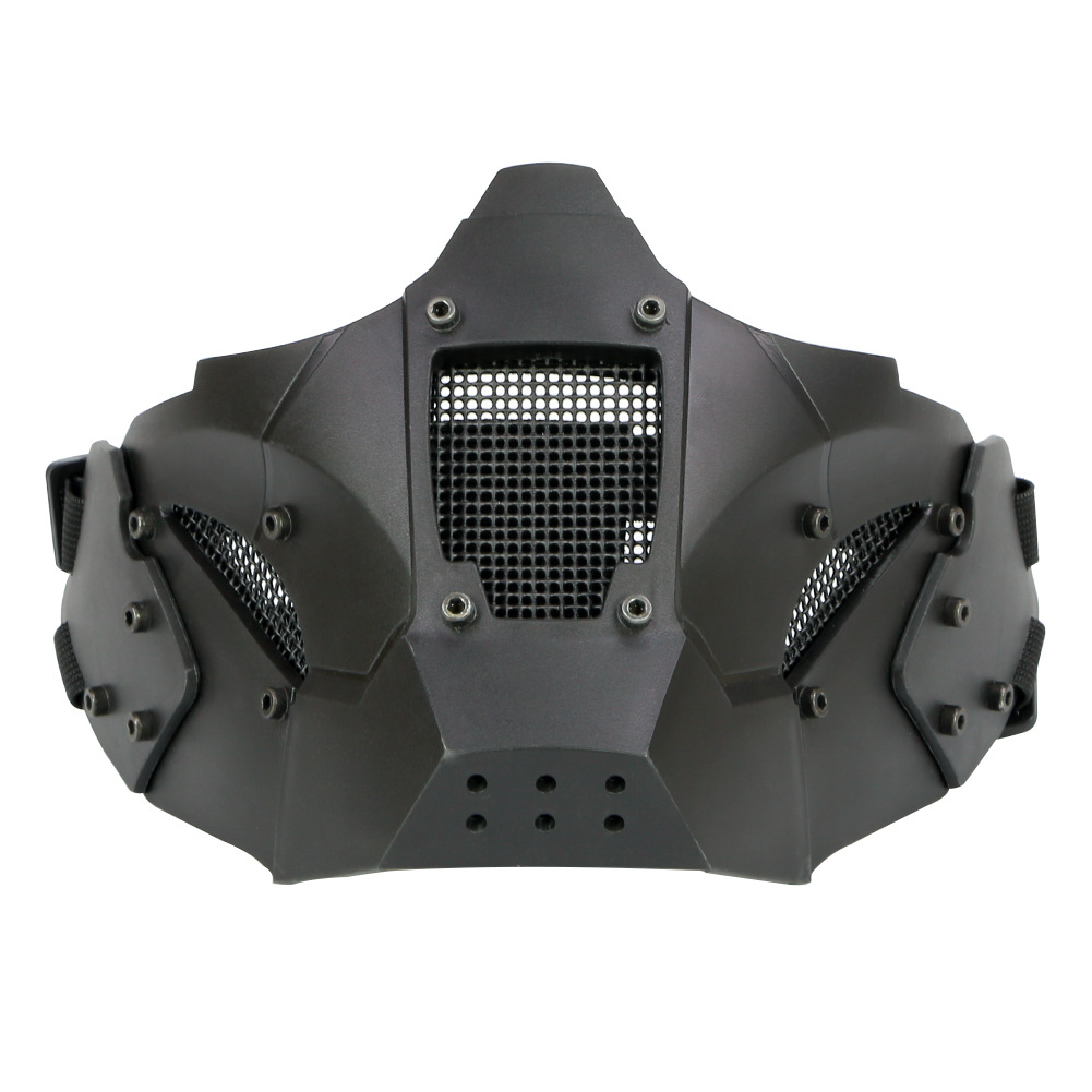 Tactical Mesh Iron Half Face Mask Airsoft Paintball Military