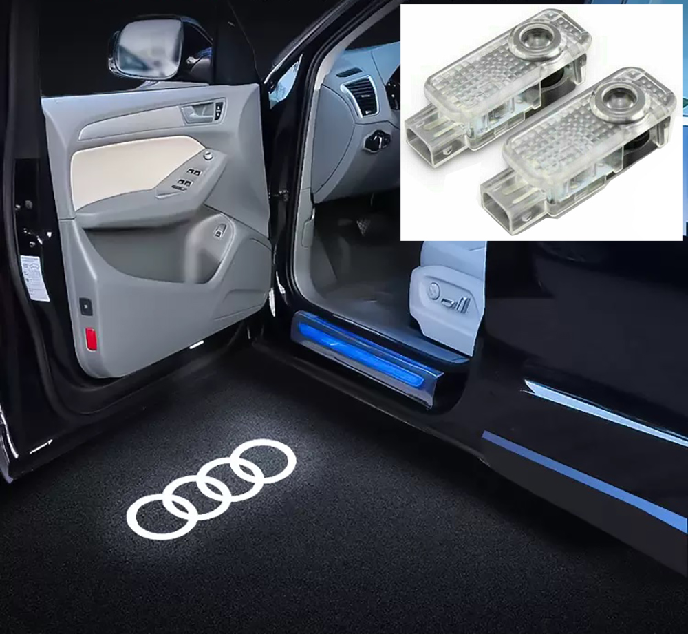Autotür led licht projektor Audi, 4 Stück Unterbodenbeleuchtung A