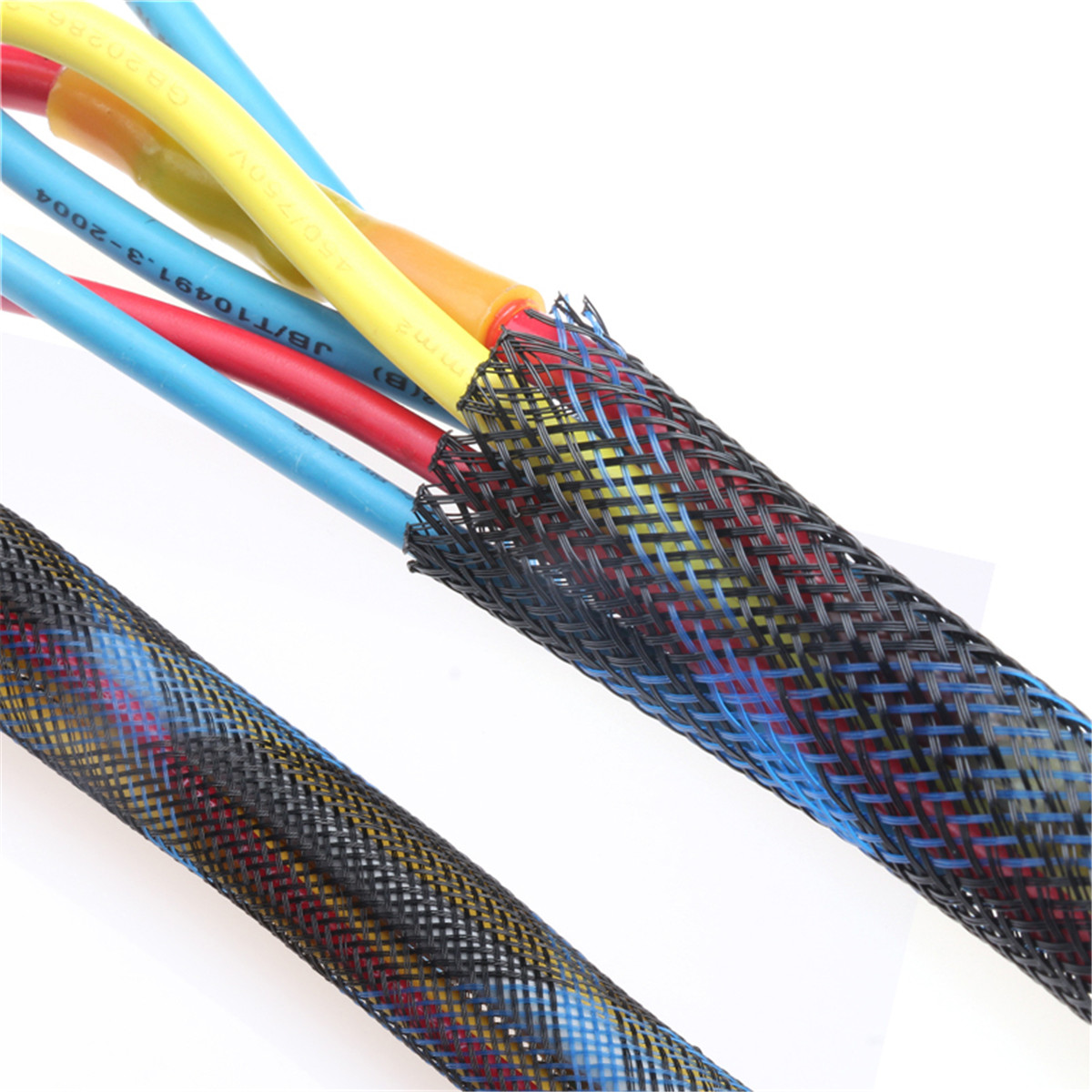 5/10M 425mm PET Wrap Braided Cable Sleeve General Wire Protection