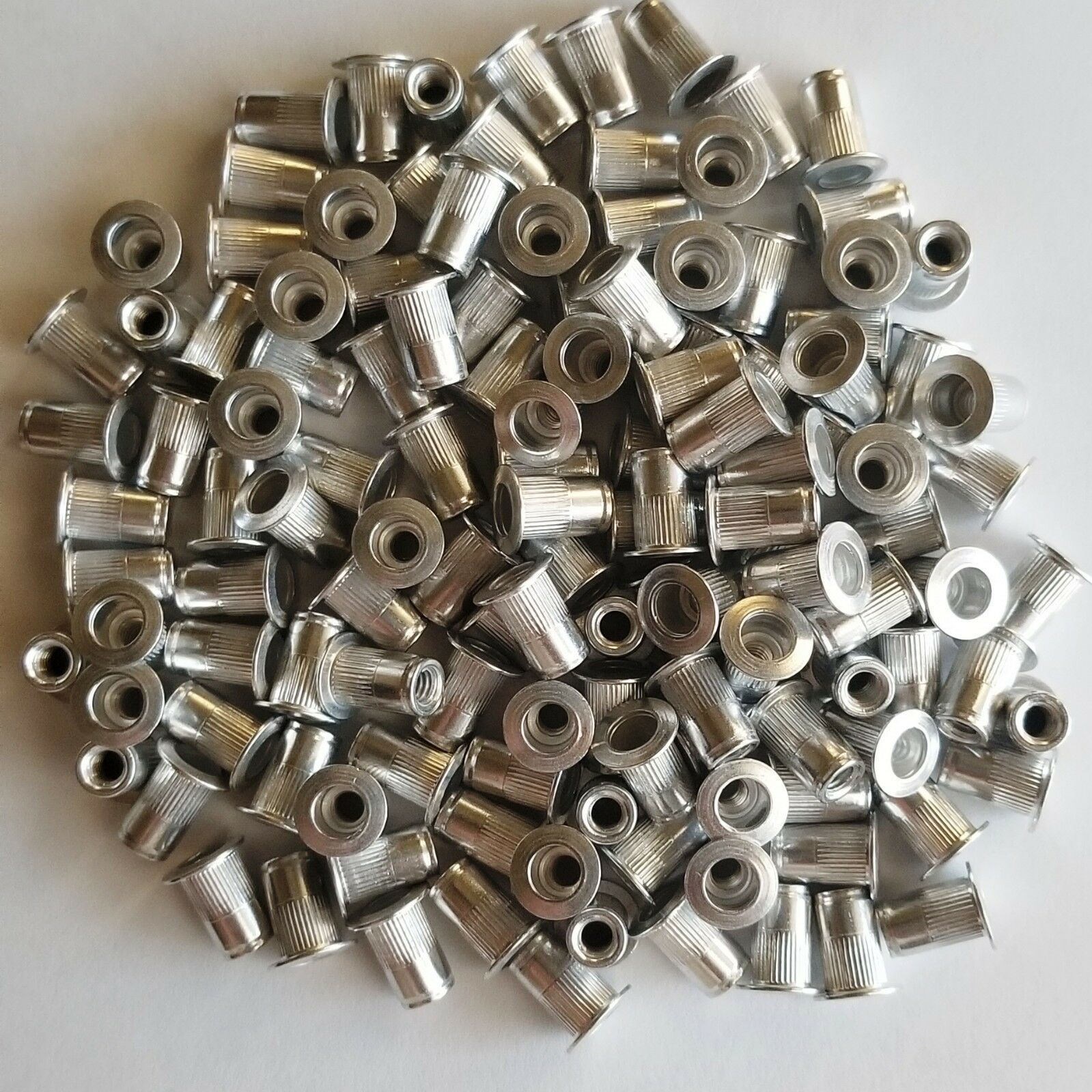 100 Pcs 832 Aluminum Flange Nutserts Rivet Nut Rivnut Nutsert eBay