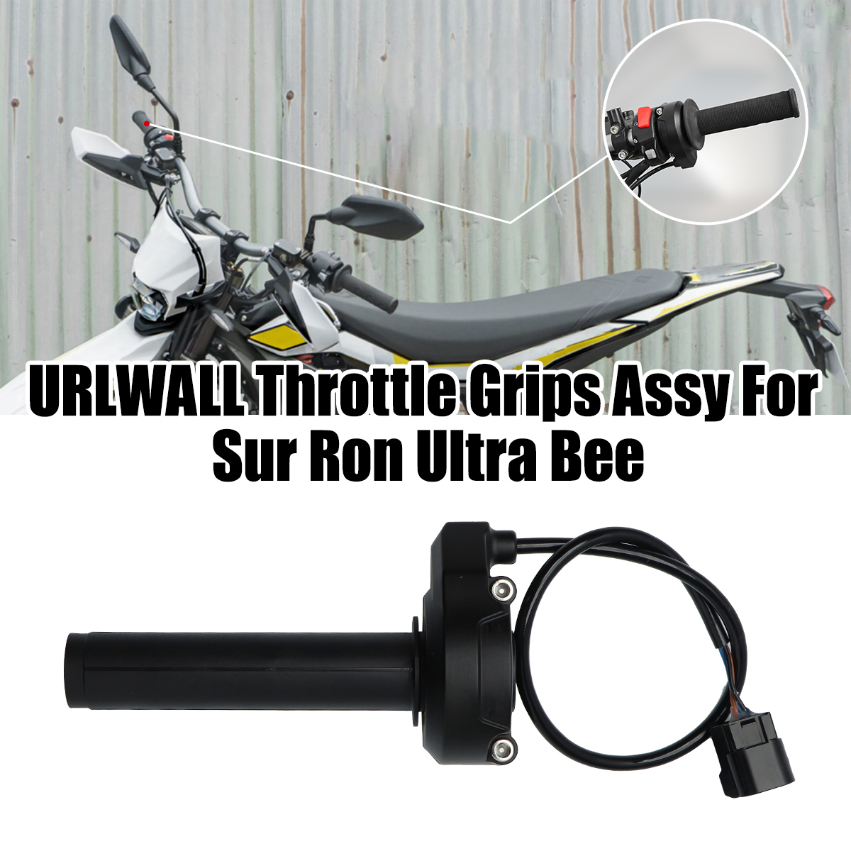 Tarazon Electronic Throttle Grip – For Segway X160 X260 & SUR-RON Light Bee X, 2020-2023, MX-SUR-LB-036