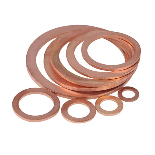 thumbnail image 2 of 568Pcs Copper Crush Washer Gasket Set – Flat Ring Seal Assortment Kit, 30 Metric Sizes 2 of 6