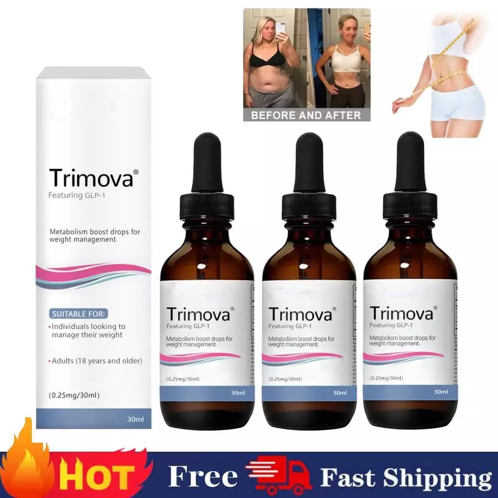 30ml TRIMOVA Drops - Trimova Metabolism Liquid Drops for Men & Women New UK  | eBay UK