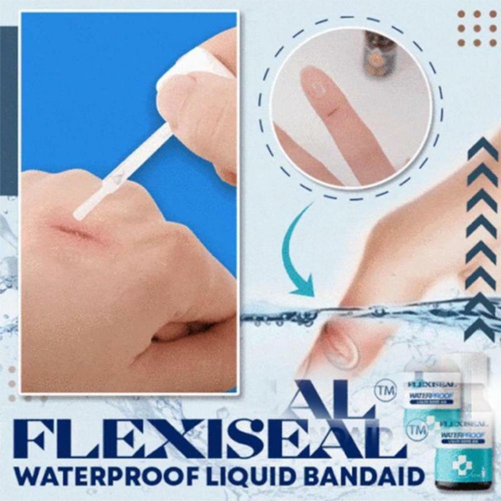 EKOUSN Black and Friday Deals Wound Body Skin Glue Adhesive Liquid Band Aid  Wounds Aid, Safely Remove So Wounds 10ML
