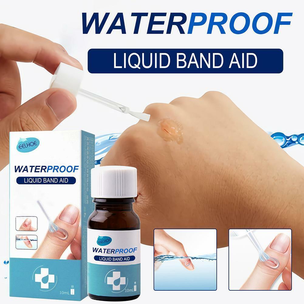 3pcs New Body Skin Glue Medical Adhesive Liquid Band-aid Wounds First Aid 