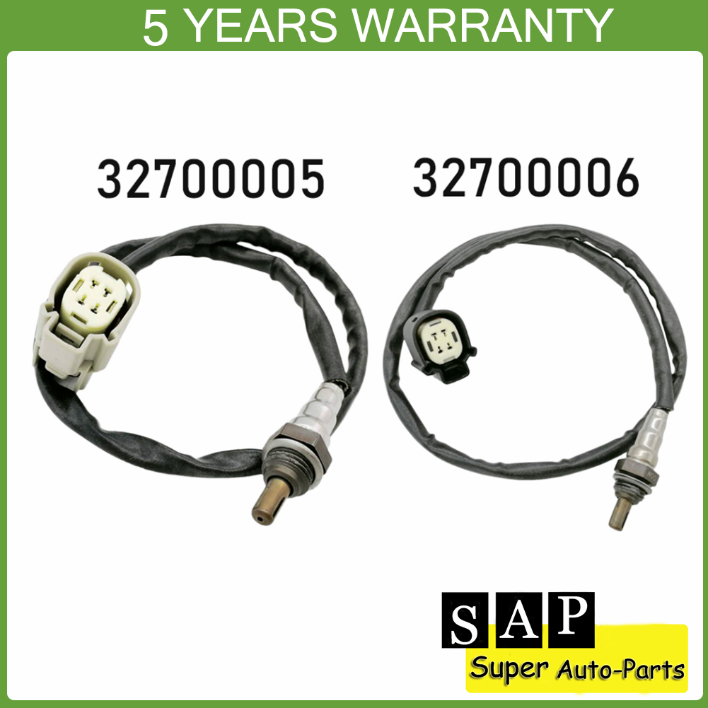 2X Oxygen Sensor Front Rear 32700005 32700006 For Harley Davidson Dyna