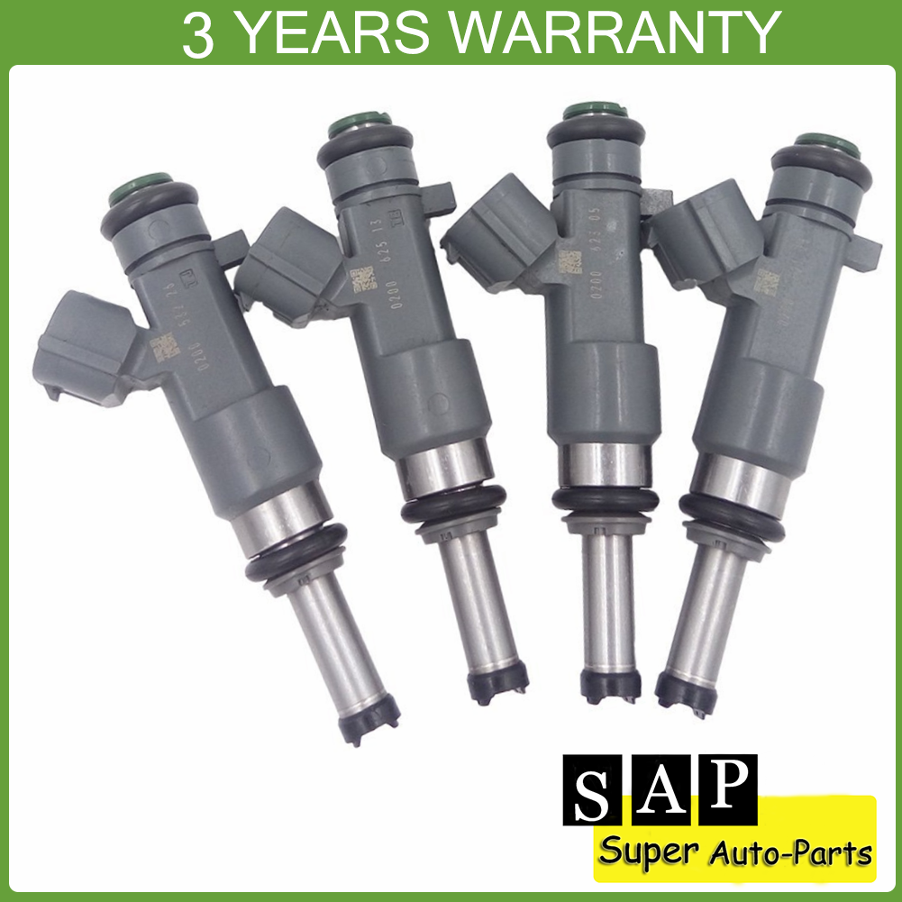 Set of 4 Fuel Injectors 16600-EA00A Fits For Nissan Frontier 2.5L-L4 ...