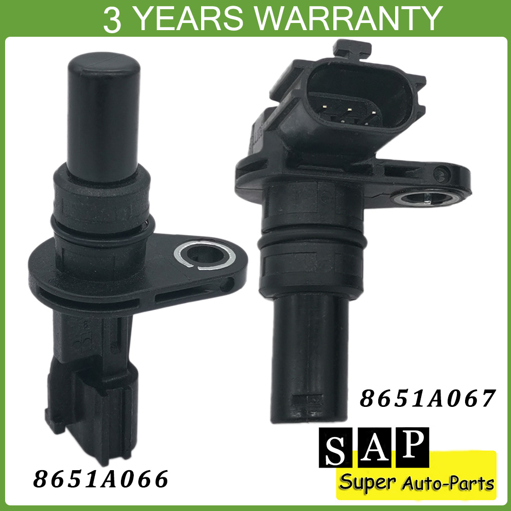 Set of 2 Transmission Input &Output Speed Sensor For Mitsubishi Lancer
