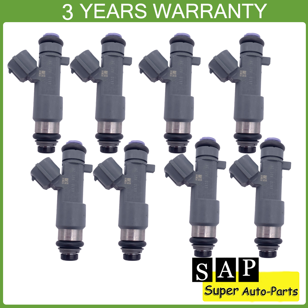 Set of 8 Fuel Injectors For Nissan Titan Flex Fuel 2005-2006 5.6L