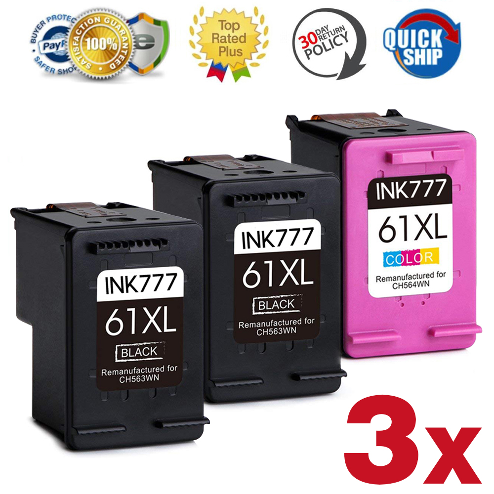 Generic Ink Cartridge For Hp 61 61 Xl Deskjet 1000 2540 3050 Officejet 2620 4630 Ebay 6431