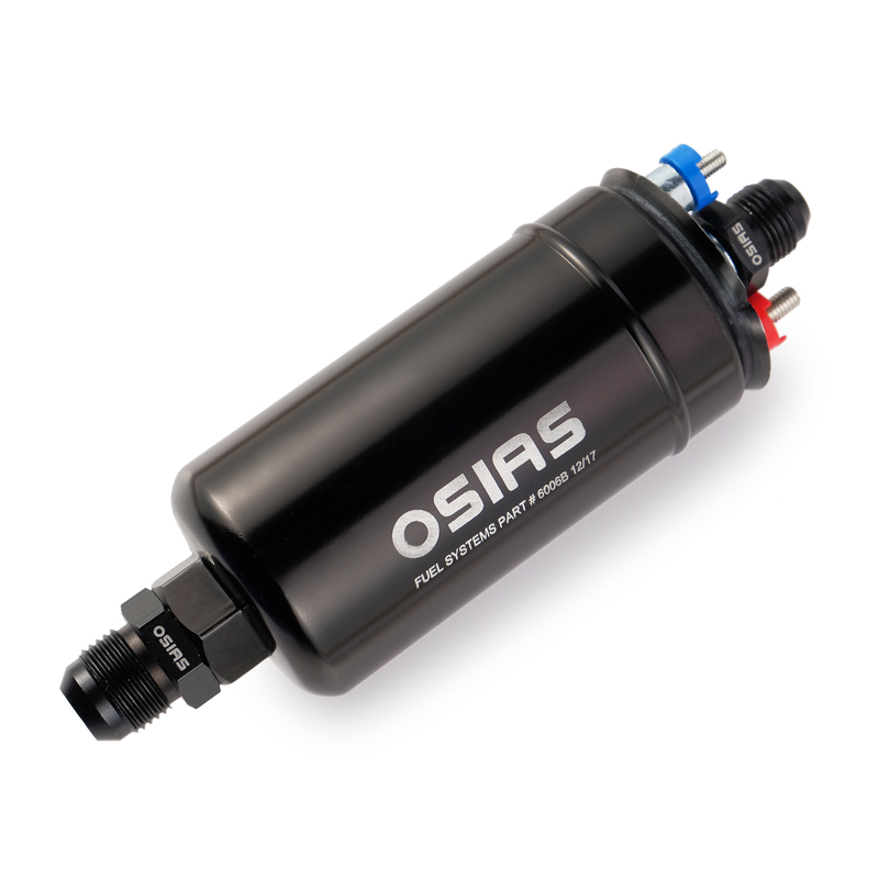 New 380LPH Inline External Fuel Pump 10AN Inlet + 8AN Outlet 044 Check