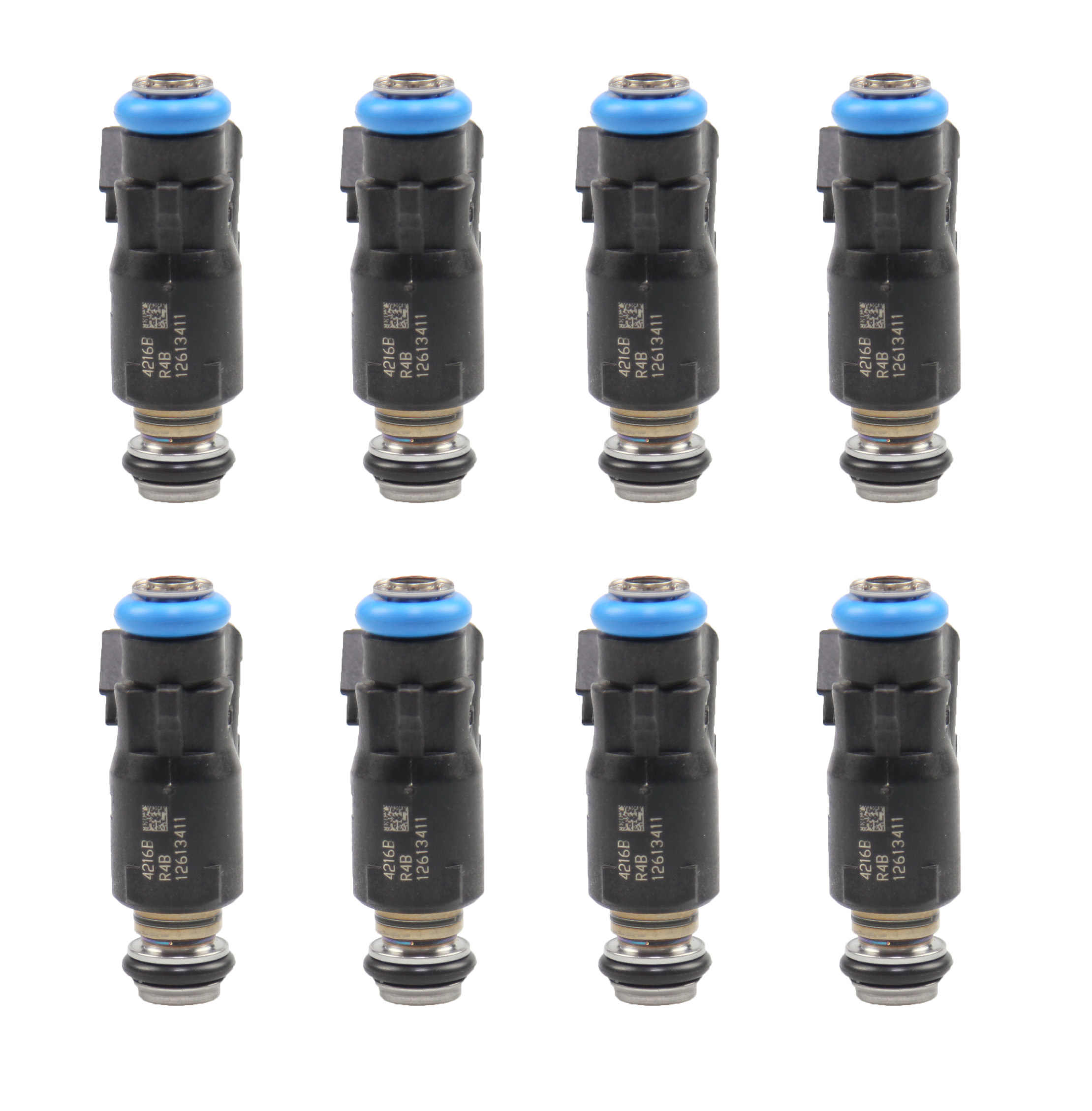 SET OF 8 PCS NEW Genuine FUEL INJECTOR 12613411