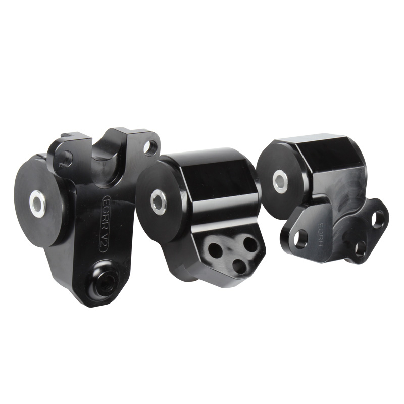 Billet Aluminum 3-Bolt Engine Mount Kit For Honda EG/EH/DC (D15/D16/B18/B16 Swap)