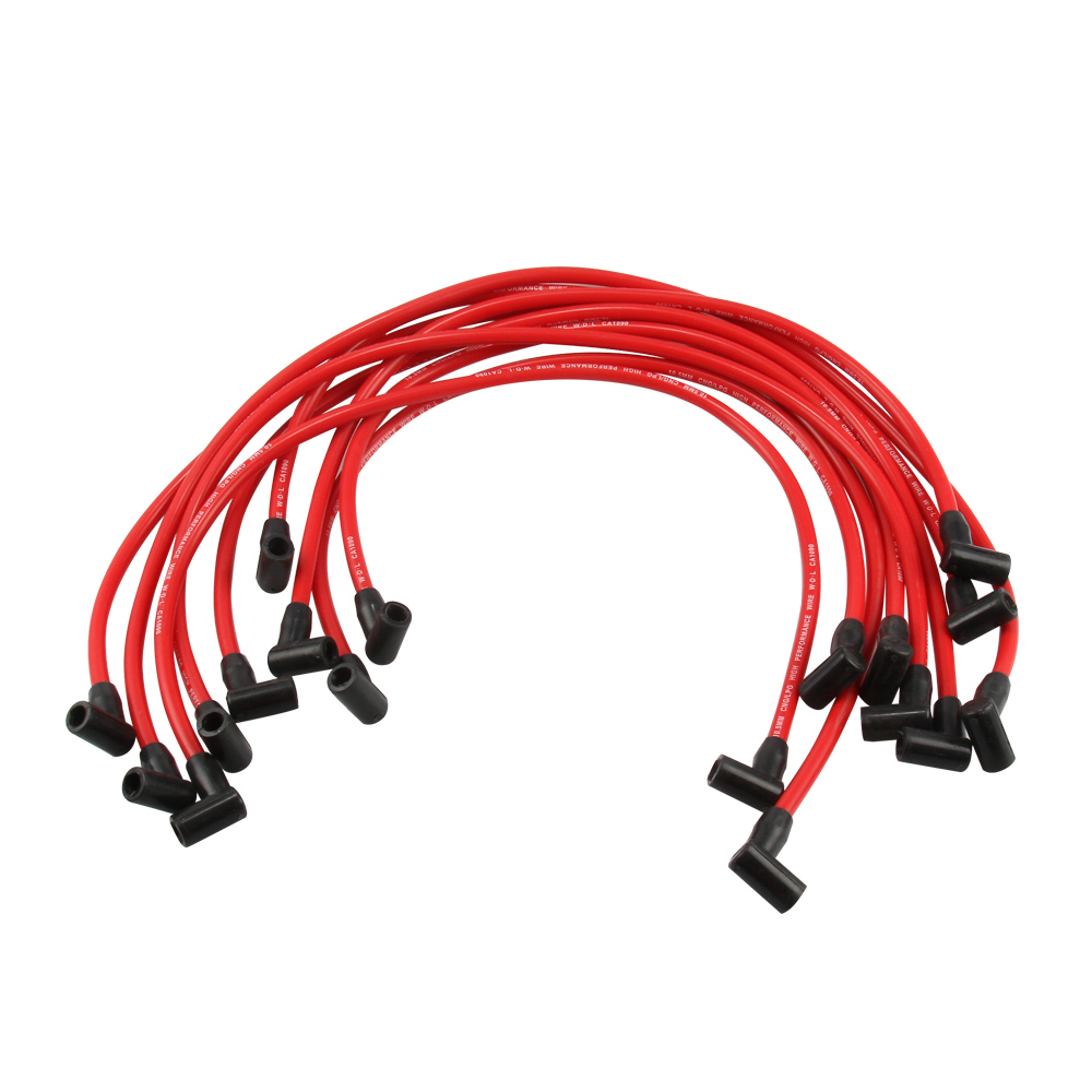 9PCS High Performance 10.5 MM Spark Plug Wire Set HEI SBC BBC 350 383