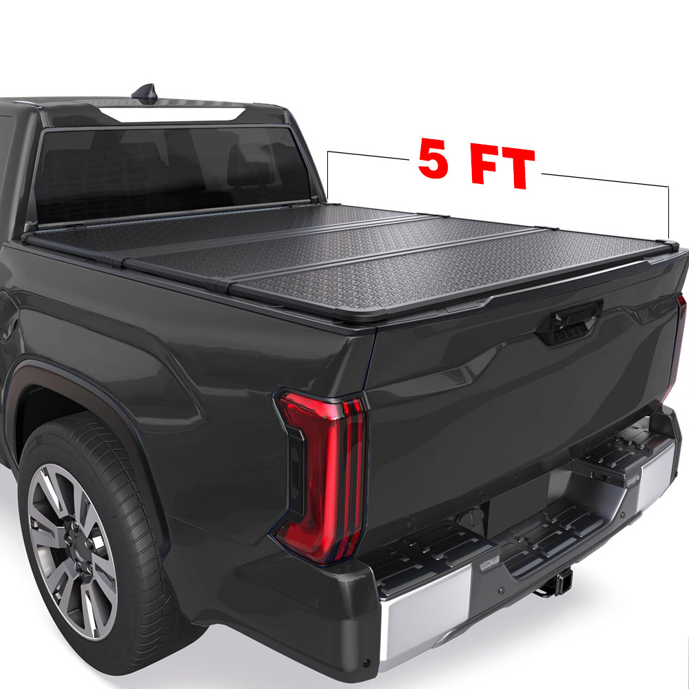 Aazon.co: Rough Country Hard Tri-Fold Tonneau Cover for Chevy