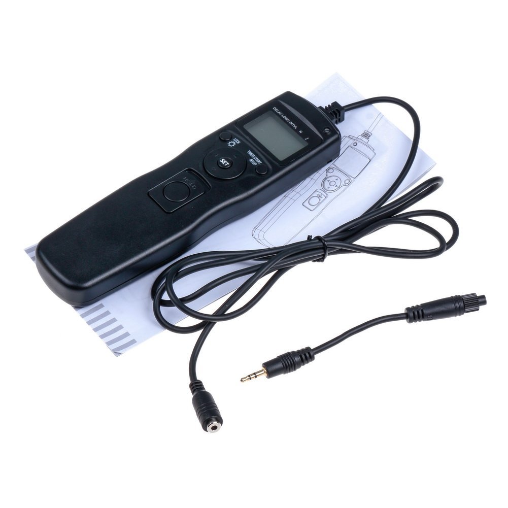 C7070 C8080W E-20N Reino Unido Stock Obturador control remoto temporizador LCD para OLYMPUS E-100RS