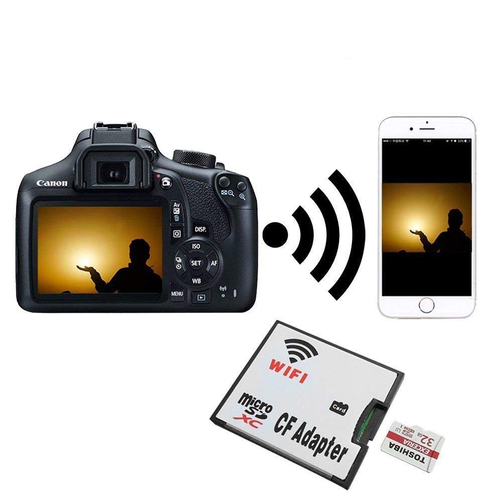 Карта памяти с wifi для фотоаппарата