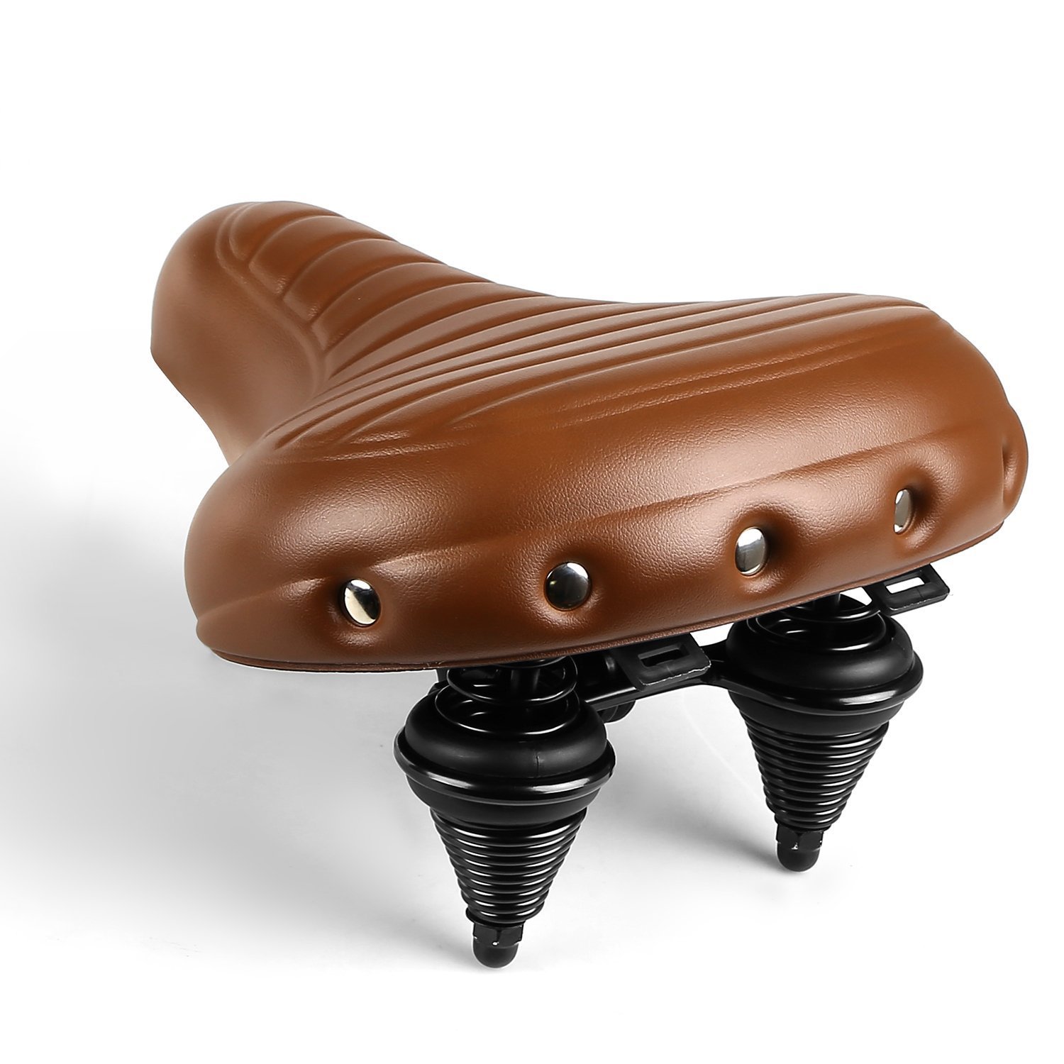 INBIKE Cruiser Cyycling Bike Seat Wide Saddle Suspension Comfortable