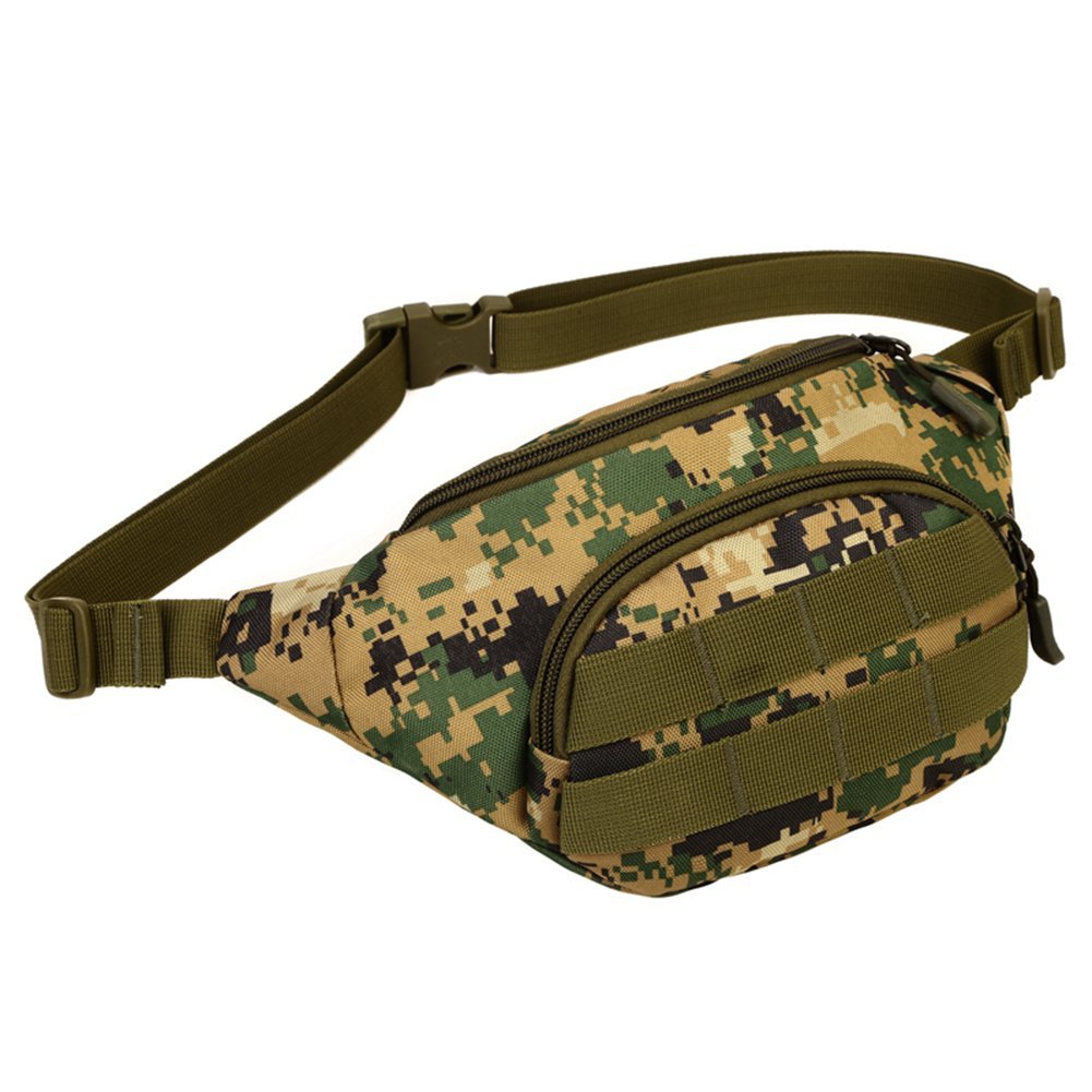 Tactical Waist Bag Military Fanny Pack Pack Waterproof Hip Belt Bags ...