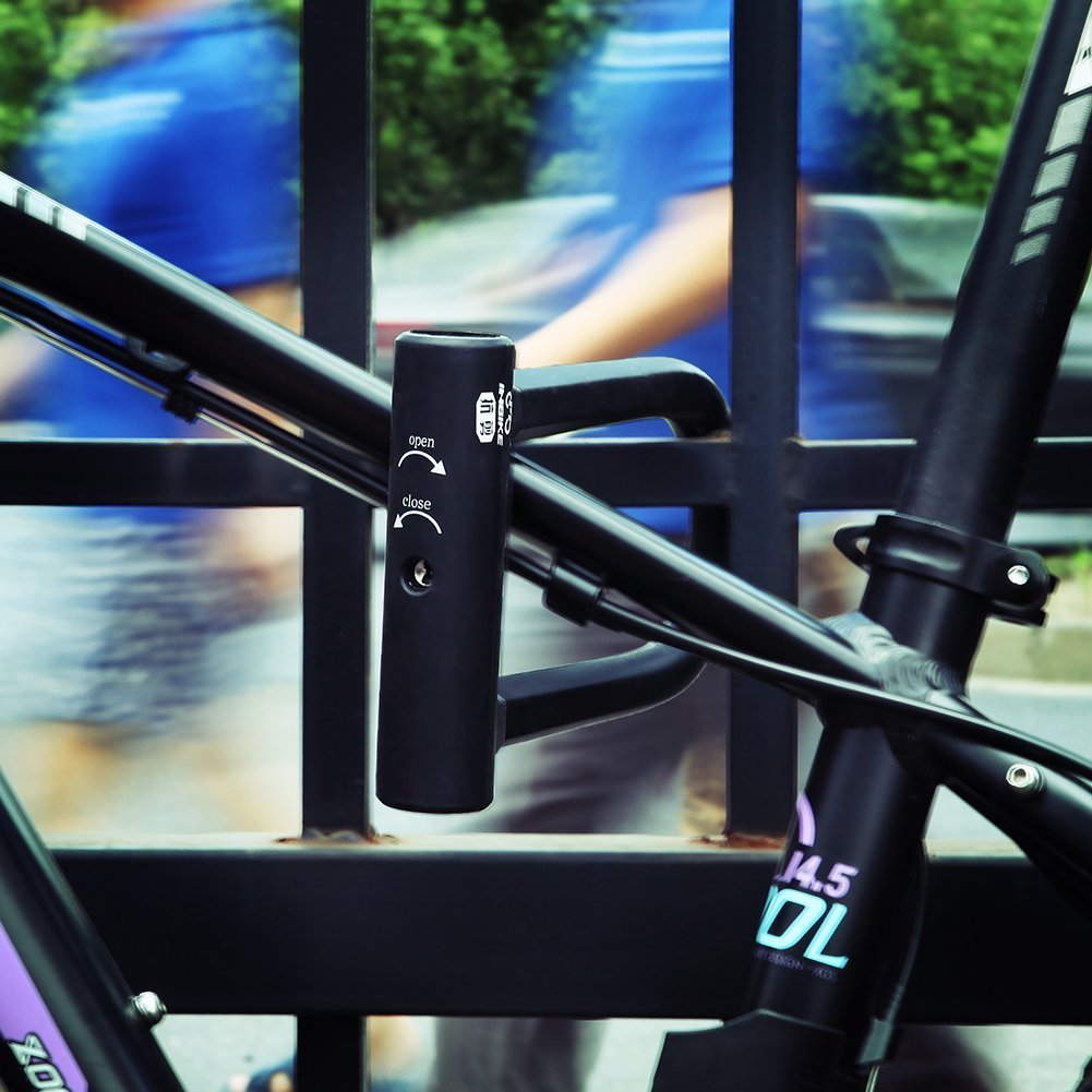 TOP Heavy Duty Bike U-Lock Cable Cut Resistance Padlock 16mm Safe Bicycle Lock