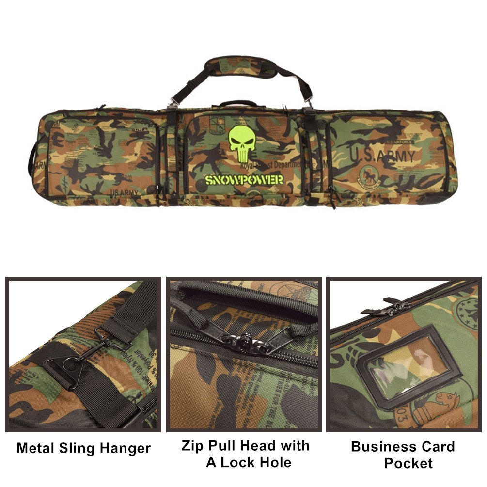 Unistrengh Waterproof Snowboard Bag Adjule Durable Skiing Specification