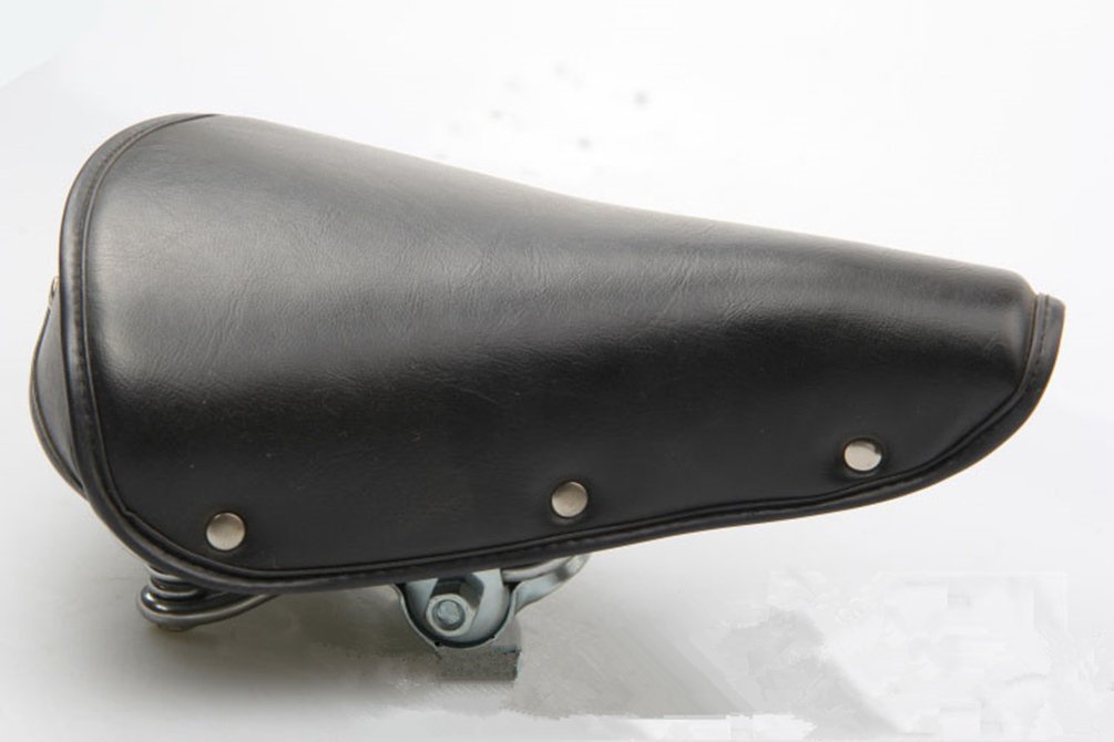 Vintage Bike Saddle Classic Comfort Brown Bicycle Bike Cycling Seat Retro Spring eBay