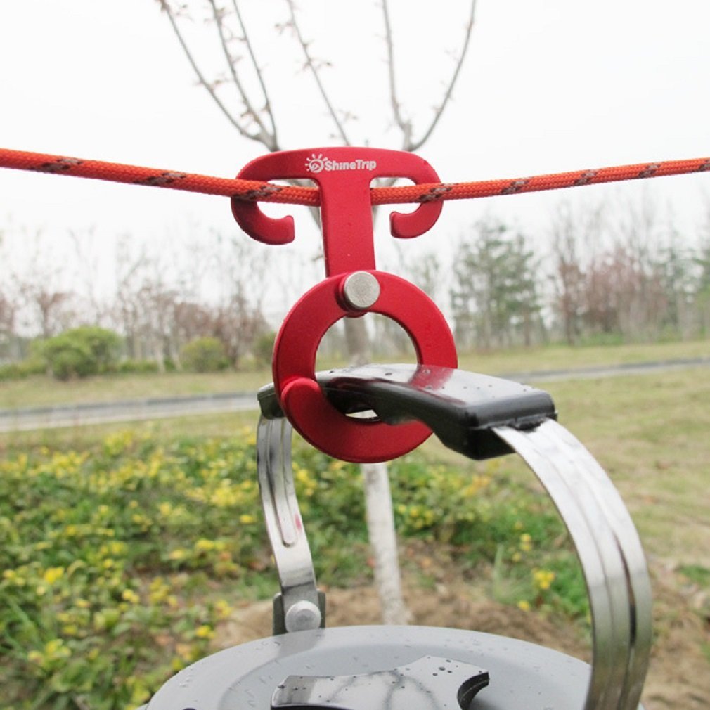 5pcs Ultralight Guyline Cord Adjuster for Tent Camping Hiking Outdoor Antiskid eBay