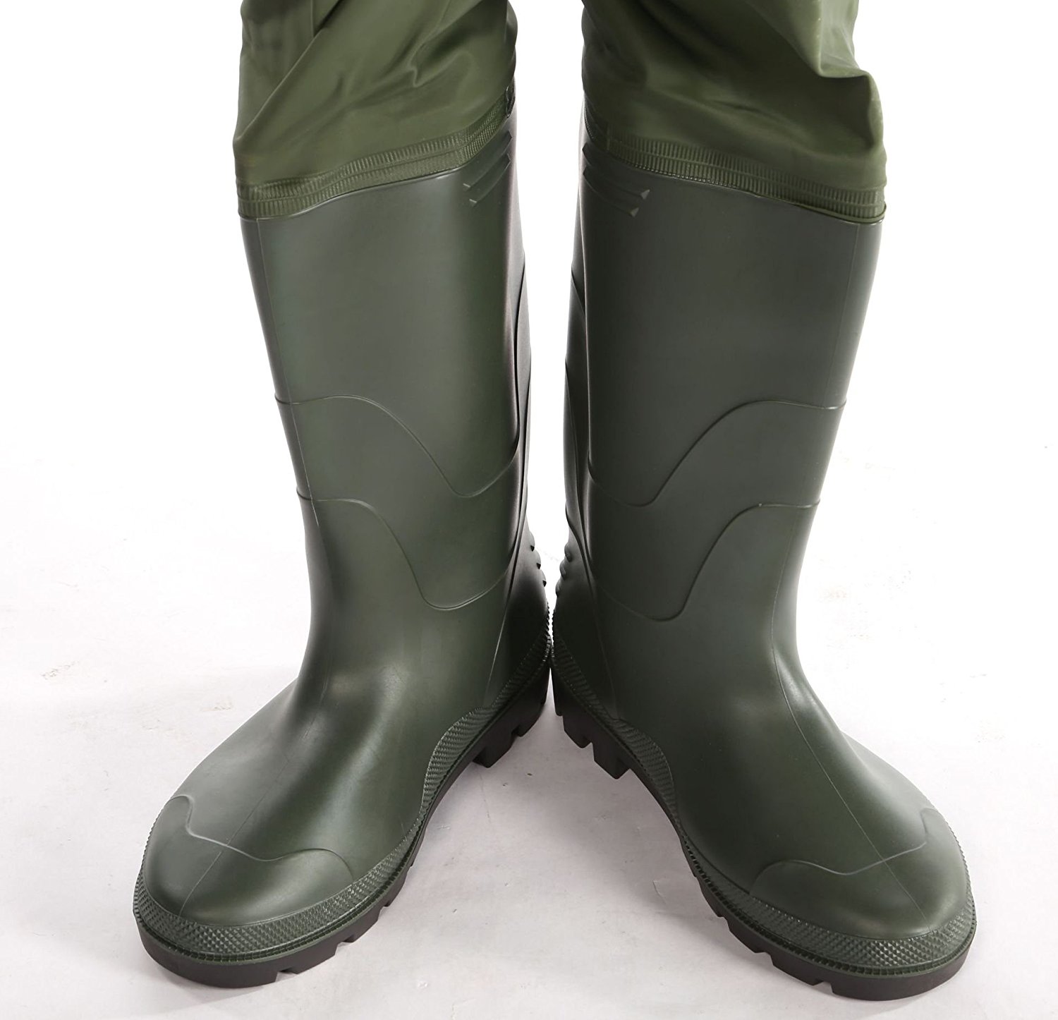 thigh high rubber fishing boots