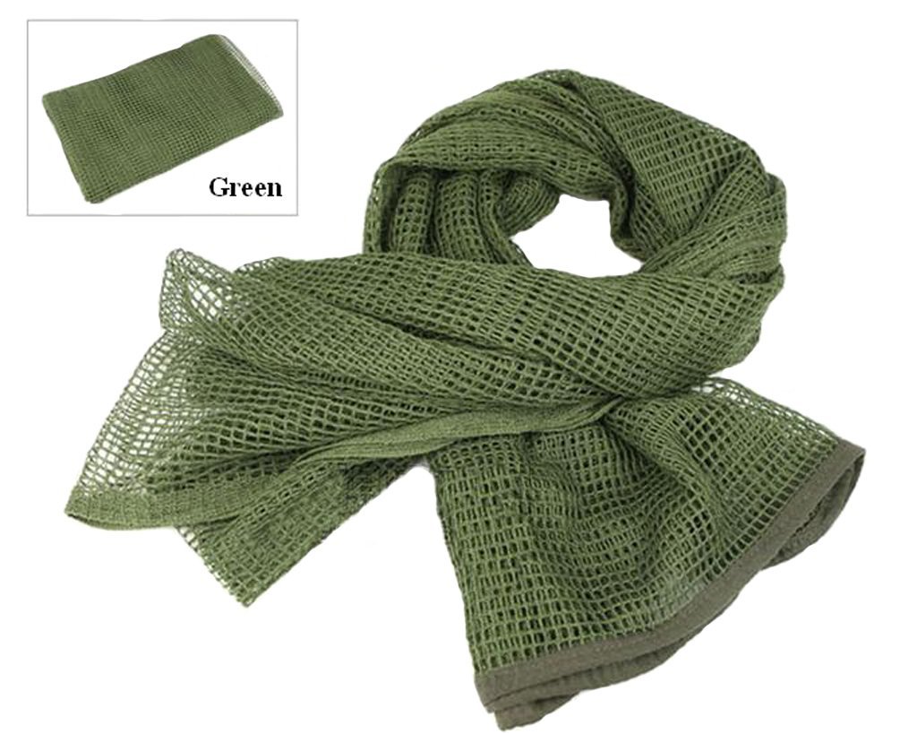 Camouflage Netting Tactical Mesh Net Camo Scarf Wargame Sports Outdoor ...