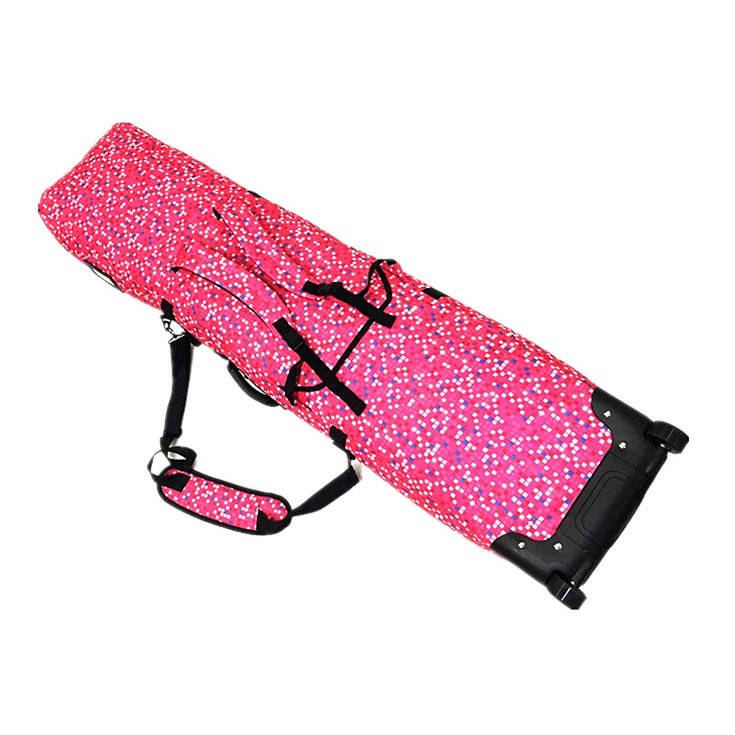 pink ski bag