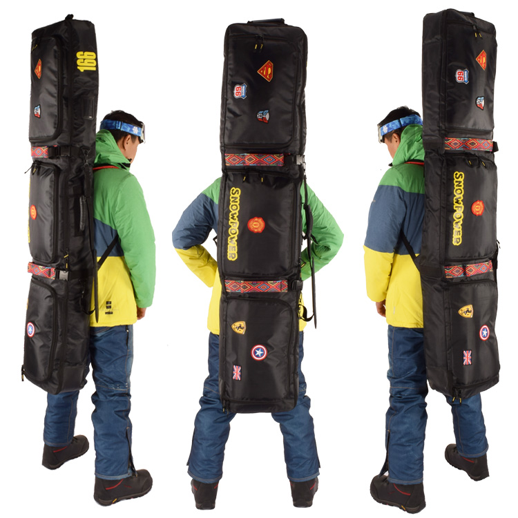 Snowboard Bag Travel Bag 146/156/166/180cm Waterproof Snow Sport Ski