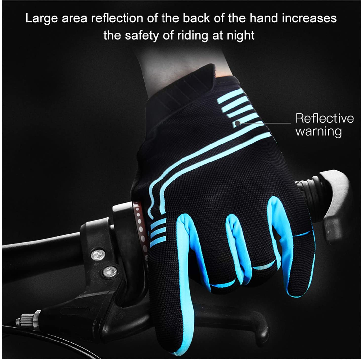 inbike 5mm gel padded cycling gloves