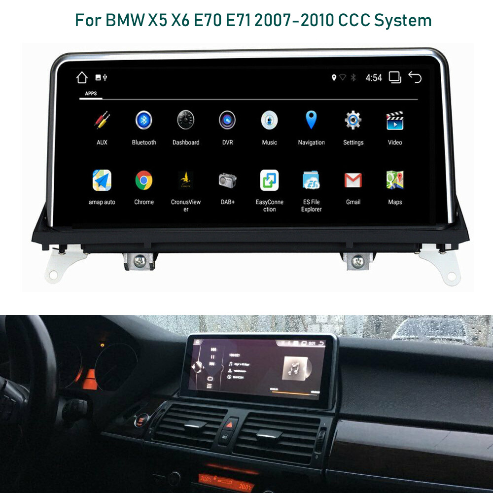 10.25" Android Car GPS Radio Player For BMW X5 X6 E70 E71 ...