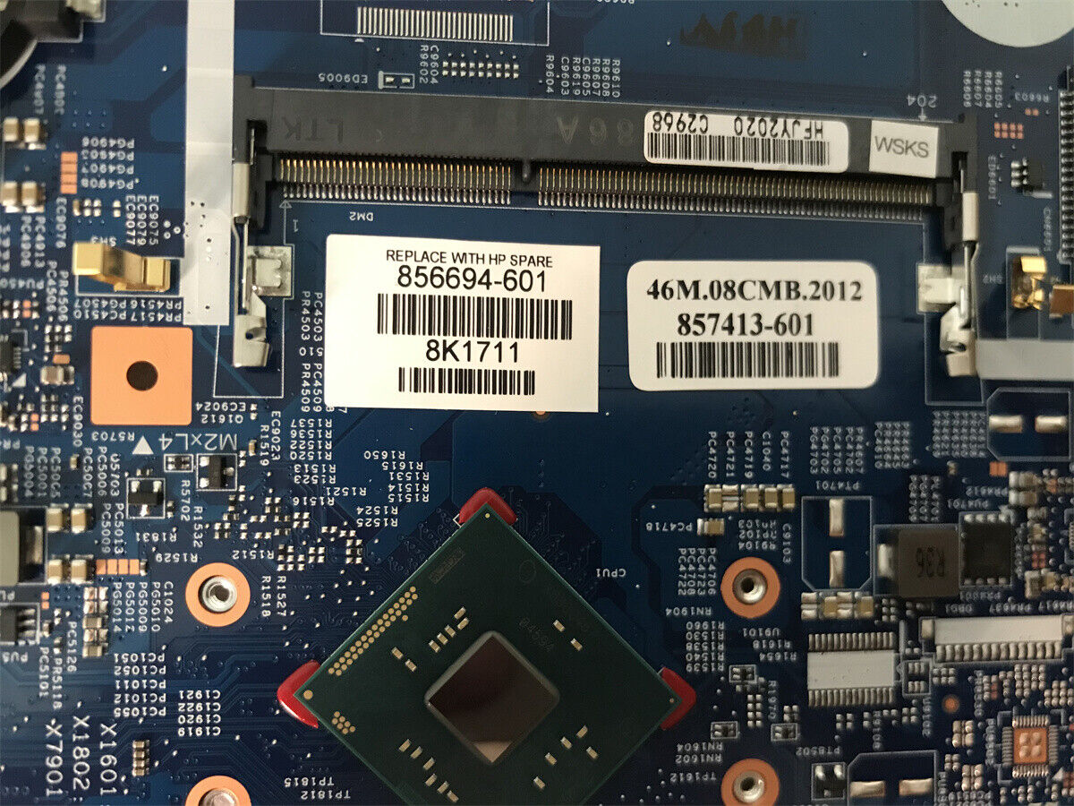 856694-601 15288-1 For HP 17-X Laptop Motherboard SR2KL