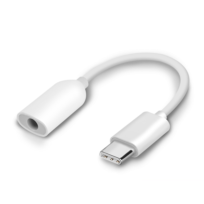 Original Xiaomi USB TypeC to 3.5mm Jack Audio Adapter Cable Earphone