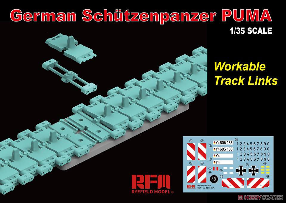 Rye Field Model RFM RM-5021 1/35 Scale German Schutzenpanzer model