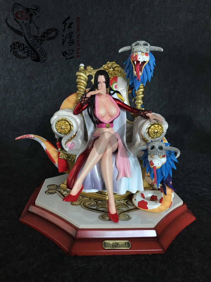 19 One Piece H M B Studio Sitting Posture Boa Hancock Gk Collector Statue Ebay