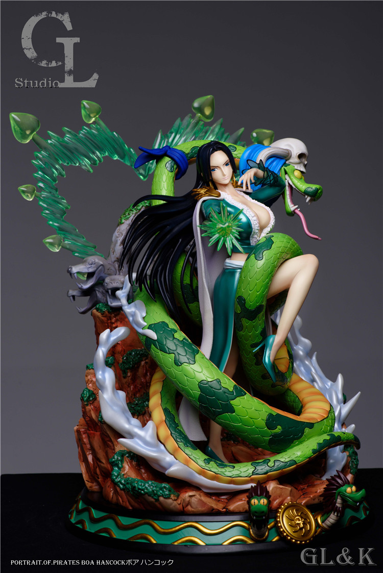 19 One Piece Gl K Studio Green Boa Hancock Romantic Resin Gk Collector Statue Ebay