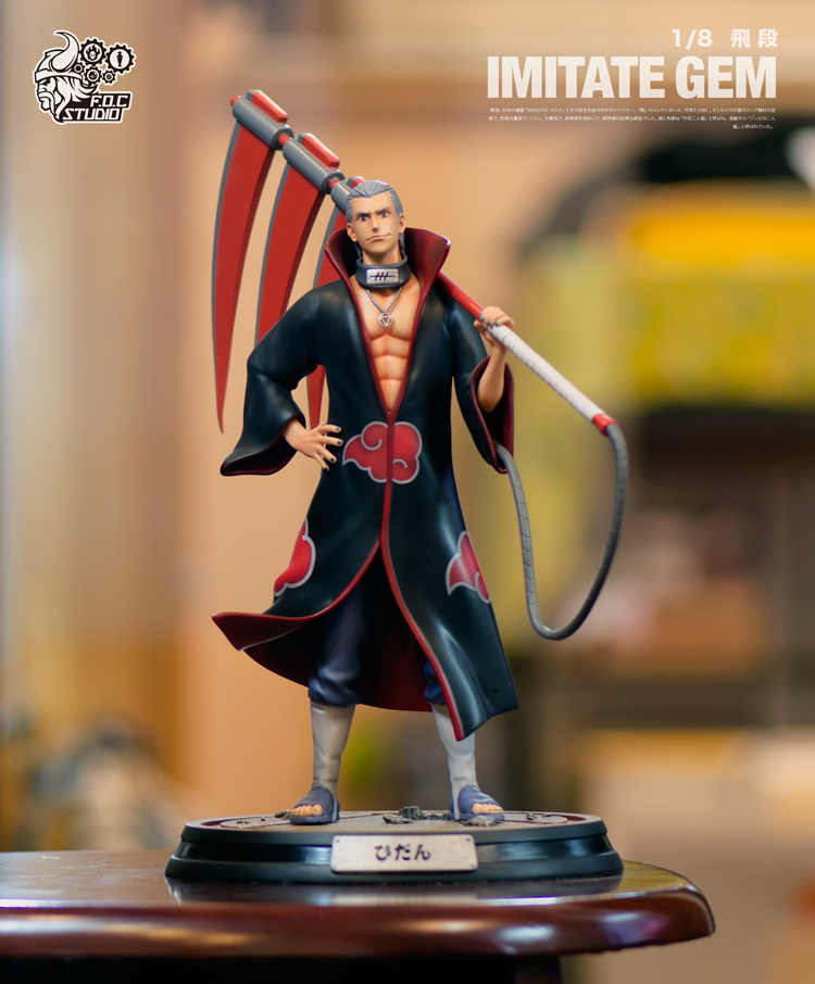 F.O.C Studio Naruto 1 8 Hidan Akatsuki Figures Collector 