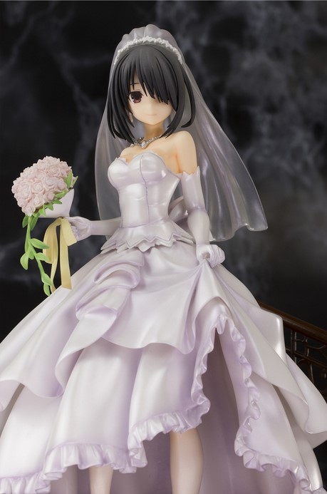 Anime Date A Live Sexy Girl Wedding Dress Tokisaki Kurumi Pvc